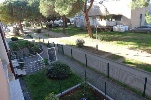 Zahrada ubytování Apart CENTAR UMAG EDDA Joakima Rakovca 7 E 52470-Umag