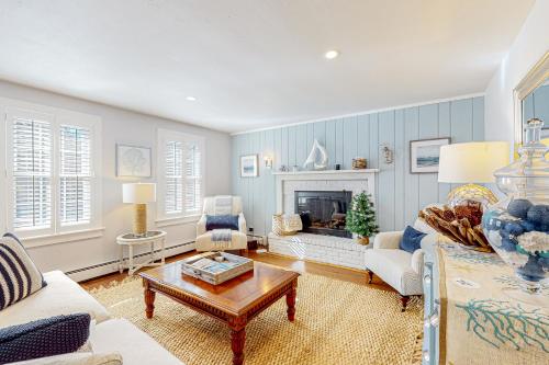 Χώρος καθιστικού στο Little River Manor