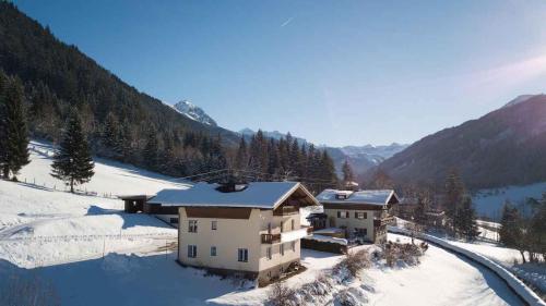 an aerial view of a house in the snow at Holiday home in Radstadt - Salzburger Land 352 in Radstadt