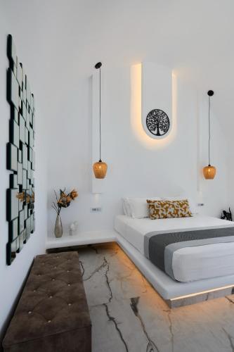 Ένα ή περισσότερα κρεβάτια σε δωμάτιο στο Allure Breeze Suites