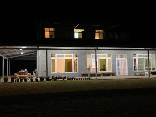 Das Gebäude in dem sich das Privatzimmer befindet