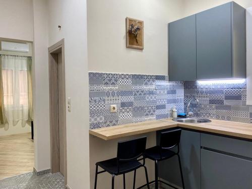 A modern flat in the centre