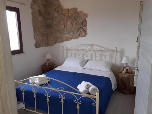 Katil atau katil-katil dalam bilik di Casale Tano