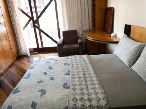 Katil atau katil-katil dalam bilik di Pousada DRIRIOS HOUSE