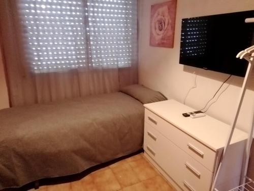 TV a/nebo společenská místnost v ubytování Las/Rosas