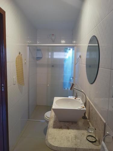 Ванна кімната в Pousada Mar Mai