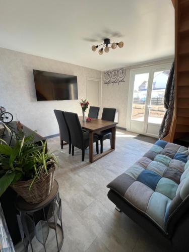 Maison avec jardin 4 à 5 personnes