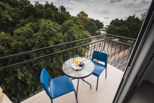 Balkón nebo terasa v ubytování Chrielka Hotel