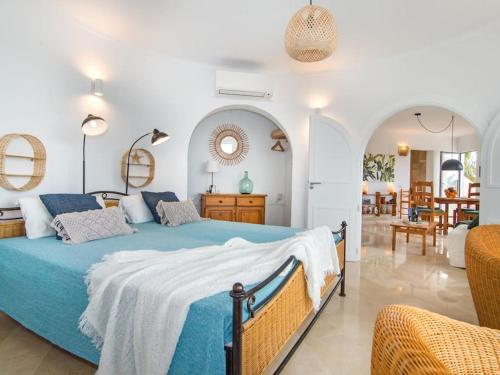 Ένα ή περισσότερα κρεβάτια σε δωμάτιο στο Casa Calma