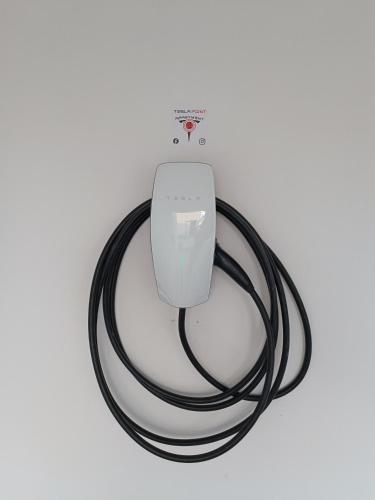 a computer mouse with a cord on a white background at Tesla Point in Osijek