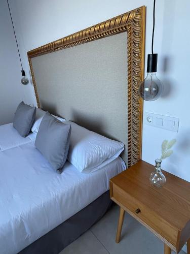 Ένα ή περισσότερα κρεβάτια σε δωμάτιο στο La Morreta Suites II - Lanzarote