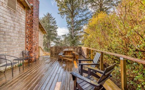 Μπαλκόνι ή βεράντα στο The NeahKahNie House - Meredith Lodging