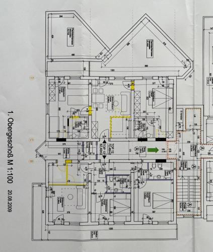 a schematic plan of a house at Enzian 13 - Sonnige von Bad Kleinkirchheim in Bad Kleinkirchheim