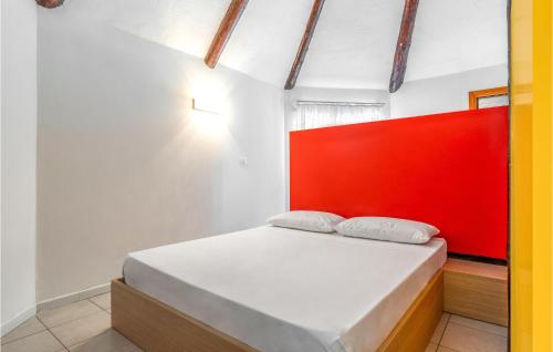 Postel nebo postele na pokoji v ubytování Bungalow Adriatico