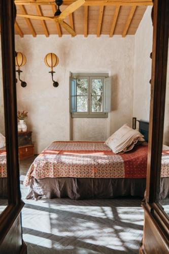 Katil atau katil-katil dalam bilik di Settignano Tuscany Homes