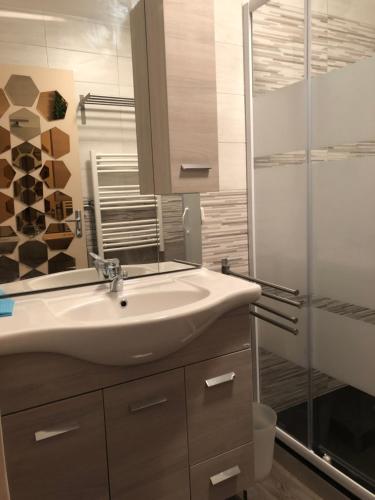 Kúpeľňa v ubytovaní Val Thorens , apt Lac Blanc
