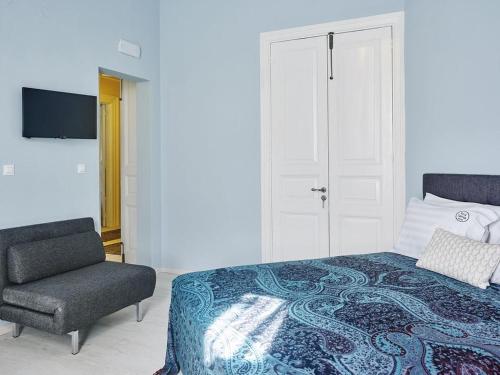Ένα ή περισσότερα κρεβάτια σε δωμάτιο στο Villa Sanyan - Adults Only