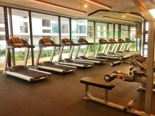 Fitnesa centrs un/vai fitnesa iespējas naktsmītnē Meta @ Robertson KL Bukit Bintang