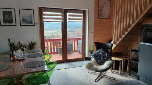 Balkoni atau teres di APARTMáN POD SMRČINOU