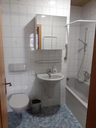Ένα μπάνιο στο Apartment Schilcher