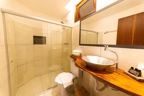 Ένα μπάνιο στο Pousada Casa Kuavá Experience