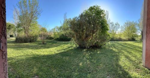 Um jardim no exterior de Nid douillet avec terrasse au calme