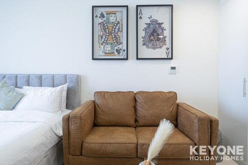 Zona de estar de Viridis Residence Cozy Studio Living