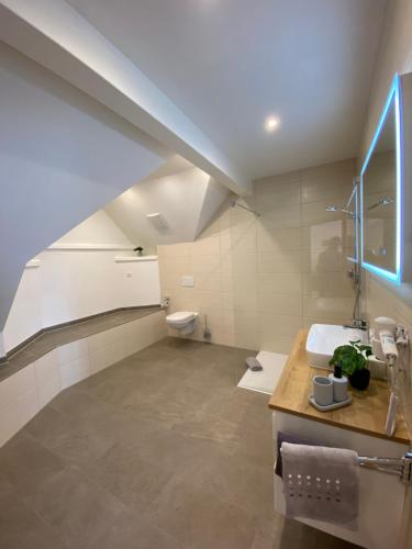 Η κουζίνα ή μικρή κουζίνα στο Ferienhaus Freimuth