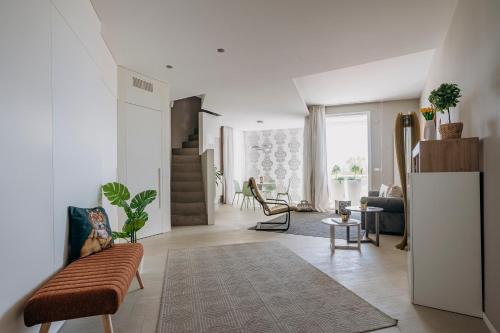 Χώρος καθιστικού στο Suite Von Platen
