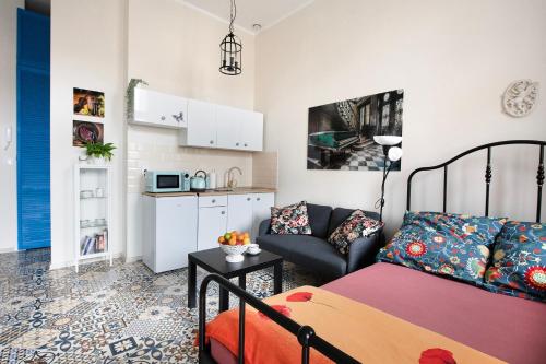 Apartamento pequeño con 1 cama y cocina en Apartament u Olechny 3, en Bydgoszcz