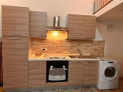 Η κουζίνα ή μικρή κουζίνα στο Casa Vacanza , Marianna