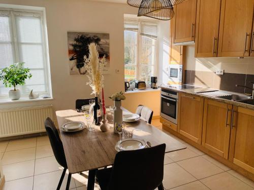 La roseraie de L arguenon, spacieux appartement centre ville