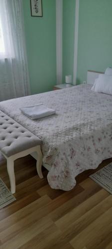 Postel nebo postele na pokoji v ubytování Oaza
