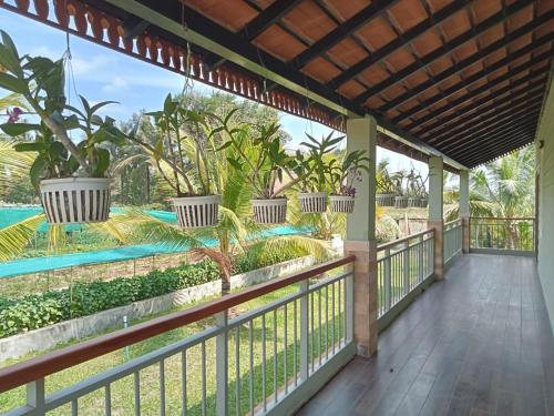 Κήπος έξω από το Ganesha Kampot Resort
