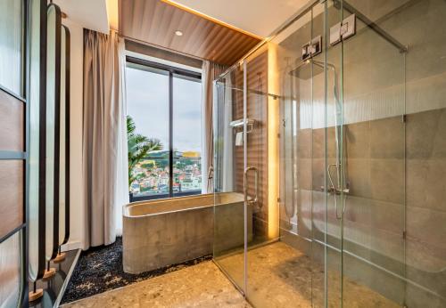 Phòng tắm tại SALLY HUONG VILLA - Venue Travel