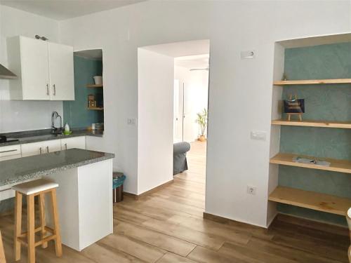 Kuchyň nebo kuchyňský kout v ubytování Casa Rural LA CASA DEL AGUA TR-BA-00184