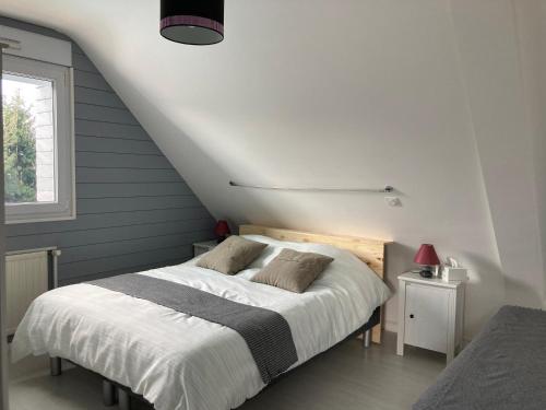 Postel nebo postele na pokoji v ubytování Maison Mama Neko
