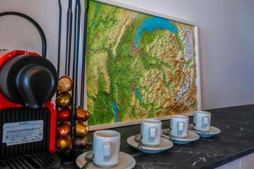 Zdjęcie z galerii obiektu Les Fins Nord, appartement 2 étoiles confortable a Annecy w Annecy