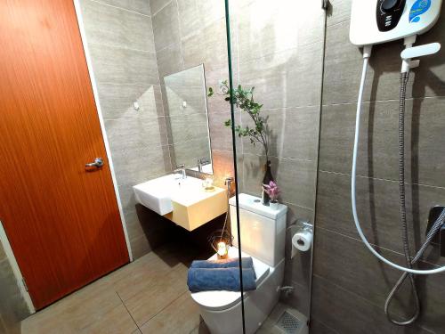 Phòng tắm tại Citizen Execetive Suite - Old Klang Road