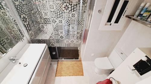 Koupelna v ubytování Apartamentos Saint Malo Familidays