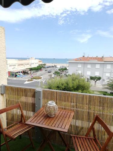 Superbe Appartement T3 Cabine avec Vue Mer, Narbonne Plage- 6LP39