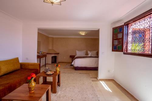 Postel nebo postele na pokoji v ubytování riad dar nejma & Spa