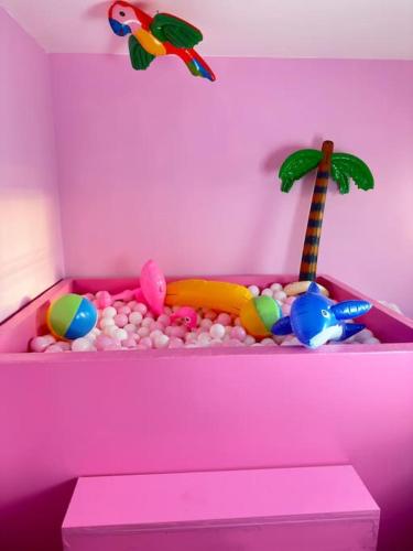 #1 Most Viral Pink House w Ball Pit photo 6