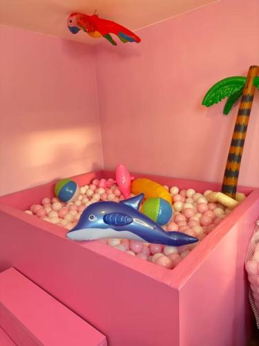 #1 Most Viral Pink House w Ball Pit photo 15