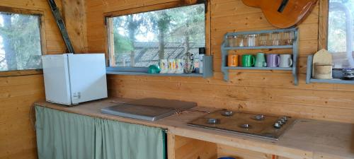 A kitchen or kitchenette at Pod Berdem