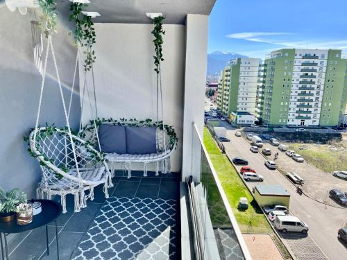 Balkón nebo terasa v ubytování Boholand Apartment