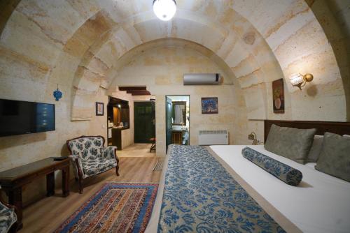 Mira Cappadocia Hotelにあるテレビまたはエンターテインメントセンター