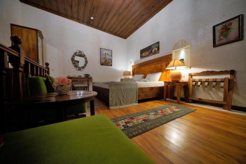 Mira Cappadocia Hotelにあるベッド