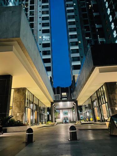 a view of a building in a city at night at The base Central Pattaya 631 by Numam in Pattaya Central