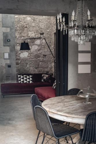 Posezení v ubytování ISONZO SUITES